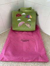 Vendula London Hand Bag Umbrella Design Green 