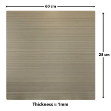 Home stainless steel - steel, 1mm
