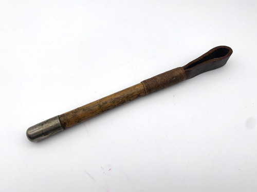 Antique bamboo angling priest - antique,