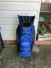 Titleist StaDry Golf Cart Bag 14 Way Divider Rain Cover Carry Strap 7 Pockets