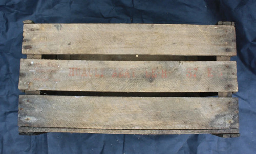 Genuine vintage wooden crate - genuine,