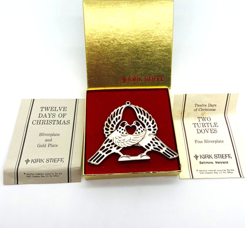 Kirk stieff silverplate - kirk, 12