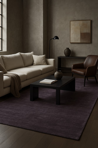 Elgin mulberry purple - mulberry, rug