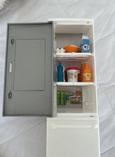 Barbie Dream House Fridge With 10 Food Accessories Dolls Furniture Mattel