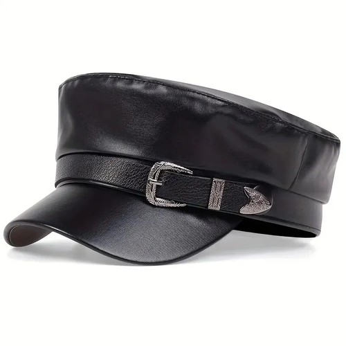 Womens black sailor beret - womens,
