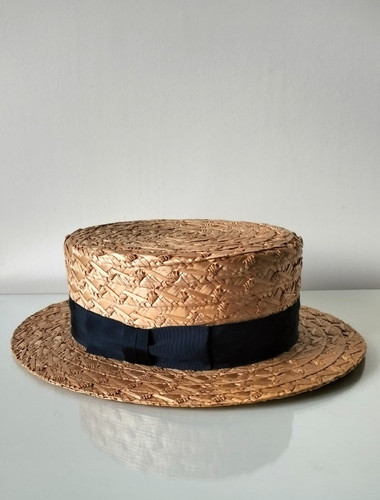 Vintage olney headwear straw - olney,