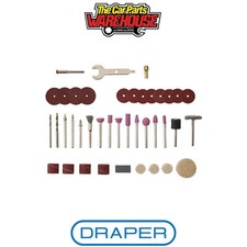 Draper 13540 Rotary Multi-Tool Accessory Set (40 Piece)