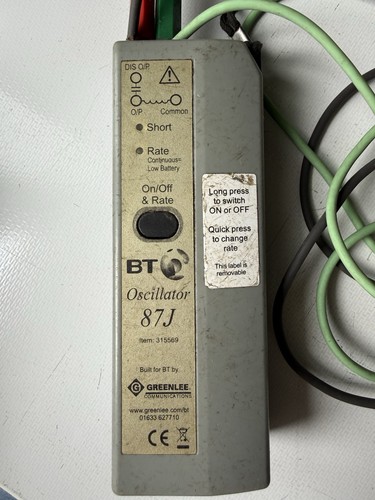 Greenlee oscillator 87j - bt,