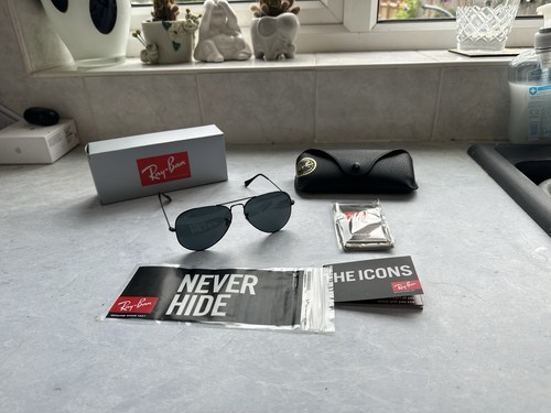 Ray ban aviator black - black, frame