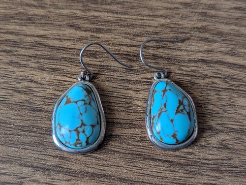 Southwest turquoise dangle - southwest,