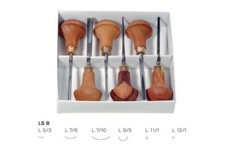 Set of 6 Pfeil Linoleum and