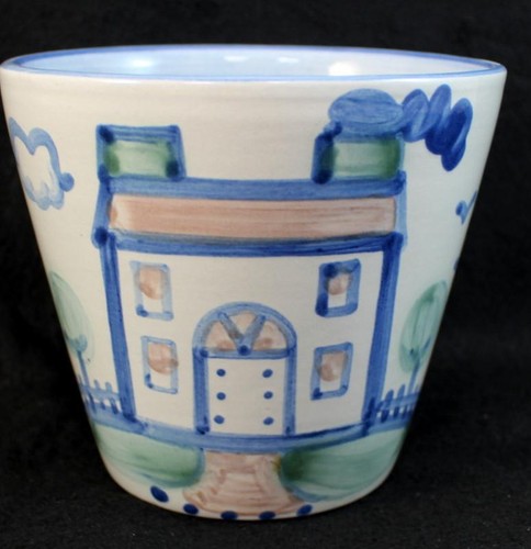 Hadley country scene blue - hadley,