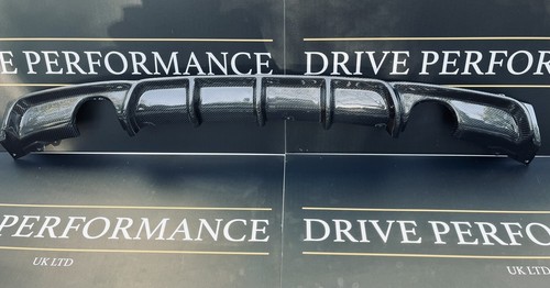 Real carbon fiber diffuser - fiber,