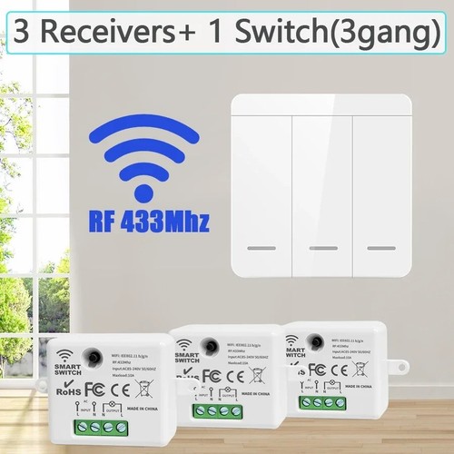 433mhz wireless smart wall - wireless,