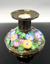 Plant Tuscan China - Vintage Floral Bouquet Candle Stick Holder