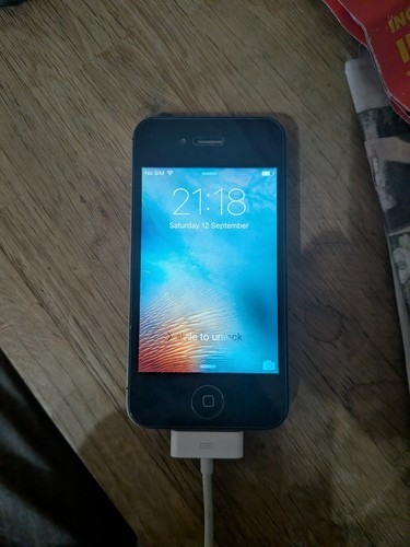 Iphone black working - 4s,
