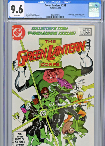 green lantern comic 201