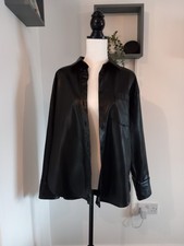 Zara Size Small Black Faux