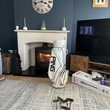 Ping Vintage White Golf Bag In