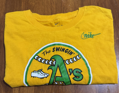 Nike oakland athletics shirt - nike,