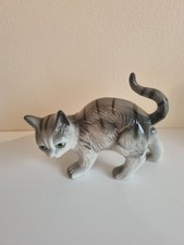 Vintage Cat Ornament Ceramic