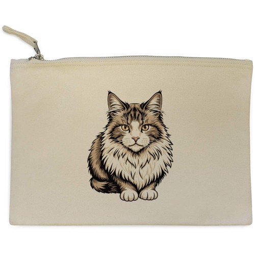 Norwegian forest cat canvas - 'norwegian, cat'