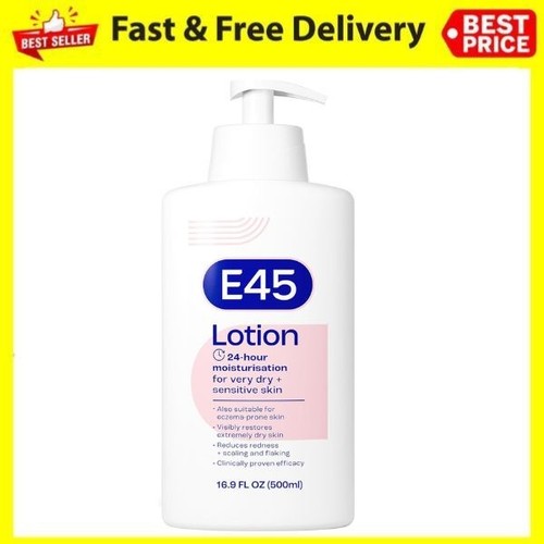 E45 moisturising lotion 500ml - moisturising,