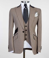 Men's Plaid Suits British