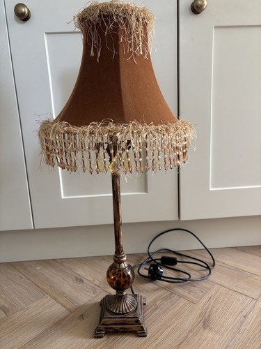 Vintage retro table - vintage, lamp