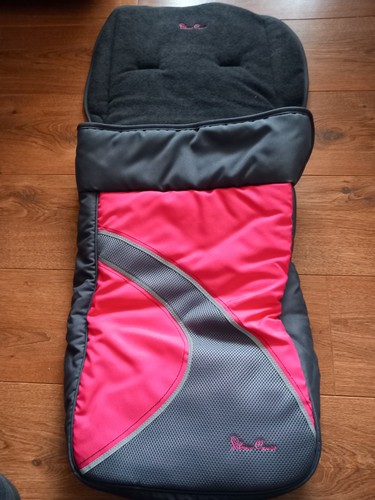 Silver cross pop pink - silver, black