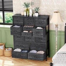 15-Drawer Fabric Dresser Chest with Metal Frame, Large Storage Unit for Bedroom