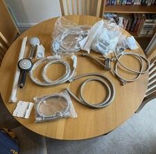A Plumber's Dream! A mixed bag of bathroom fittings & mixer tap! Free postage!