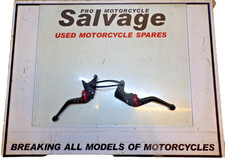 HONDA CB 650 F 2014 2015 2016 2017:PAIR OF LEVERS:USED MOTORCYCLE PARTS