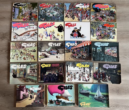 Giles cartoon annuals - 19,