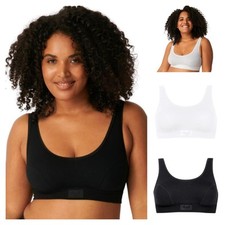 Sloggi Double Comfort Soft Bra Top Womens Bralette Crop Tops 10022574
