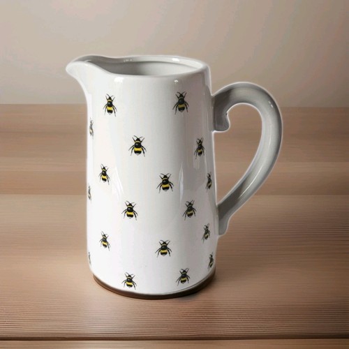 Ceramic flower vase - flower, jug