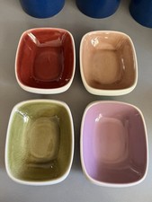 Bourne Denby Tibor Reich/ Norman Cook Gala/Boutique Ware Dishes X4