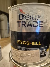 Dulux Trade Eggshell - self undercoating- 2.5l - Colour: 45GY55052 (barely used)