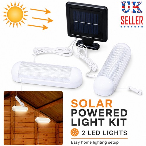 2pcs solar powered led light - 2pcs,