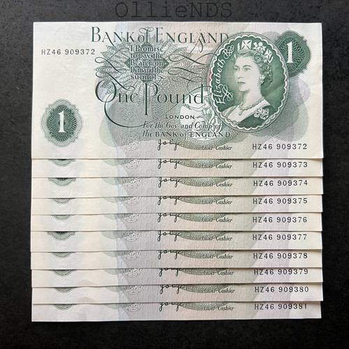 Page ten pound notes - ten, 1
