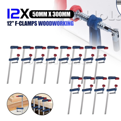 12x heavy duty f clamps - heavy,