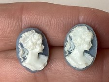 Cameo Lady Wedgwood Blue &