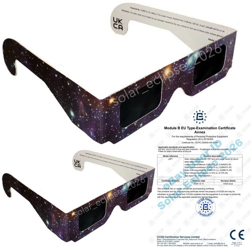 Solar eclipse glasses 12 - x,