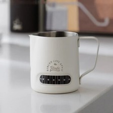 400ml Milk Frothing Pitcher with Temperature Display Stainless Steel Jug