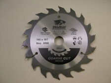 Circular saw blade wood rip cut carbide tipped 160mm (6.1/4") 20 bore 18 teeth