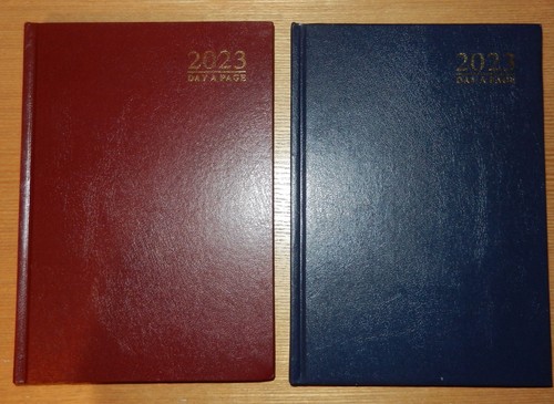 2023 day a page diaries - 2023, a5