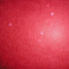 10 70x50 cm sheet PREMIUM MULBERRY TISSUE paper WHITE red heart, RED white heart