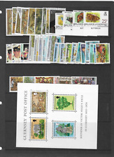 GUERNSEY - COLLECTION OF 29 MNH SETS FOR PERIOD 1970 to 1982