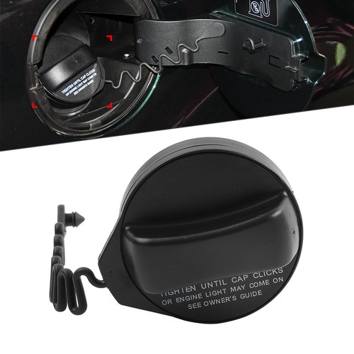 Petrol fuel tethered gas cap - tethered,