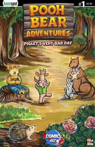 Pooh bear adventures piflet - pooh,